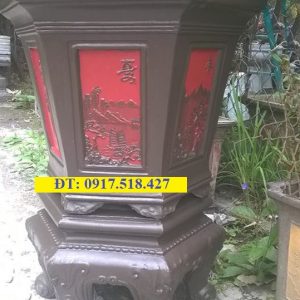Khuôn chậu lục giác 55cm