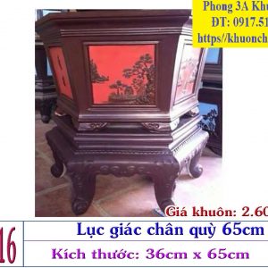 Khuôn chậu lục giác 65cm