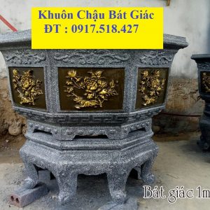 Khuôn chậu Bát giác 1 m cao 55cm